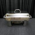 8QT STAINLESS CHAFER